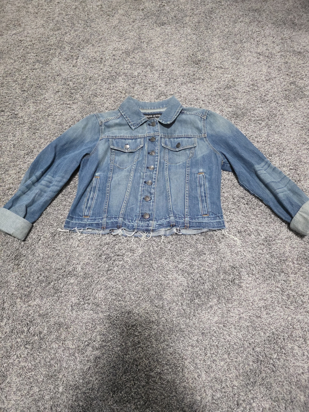 Express Light Blue Denim Jacket